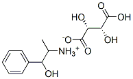 beta-hydroxy-alpha-methylphenethylammonium [R-(R*,R*)]-hydrogen tartrate CAS#: 100208-43-3