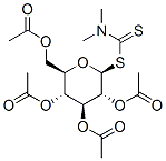 .beta.-D-Glucopyranose, 1-thio-, 2,3,4,6-tetraacetate 1-(dimethylcarbamodithioate) CAS#: 19200-24-9