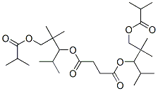 bis[1-(isopropyl)-2,2-dimethyl-3-(2-methyl-1-oxopropoxy)propyl] succinate CAS#: 100231-61-6