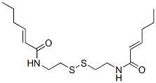 bis(2-(2-hexenoylamino)ethyl) disulfide CAS#: 112614-14-9