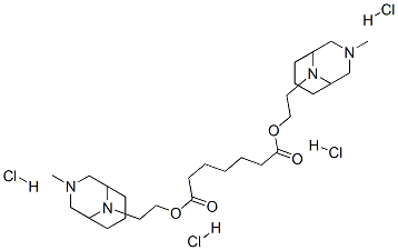 bis[2-(7-methyl-7,9-diazabicyclo[3.3.1]non-9-yl)ethyl] heptanedioate t etrahydrochloride CAS#: 19847-08-6