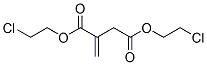 bis(2-chloroethyl) 2-methylidenebutanedioate CAS#: 13401-96-2