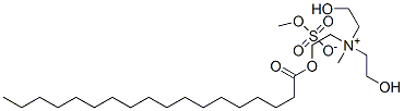 [bis(2-hydroxyethyl)]methyl[2-[(1-oxooctadecyl)oxy]ethyl]ammonium methyl sulphate CAS#: 28706-44-7