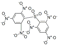 bis(2,4,6-trinitrophenyl) sulphone CAS#: 10580-80-0