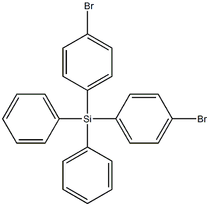 bis(4-broMophenyl)-diphenyl-silane CAS#: 18733-91-0