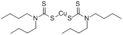 bis(dibutyldithiocarbamato-S,S')copper CAS#: 13927-71-4