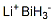 bismuth, compound with lithium (1:1) CAS#: 12048-27-0