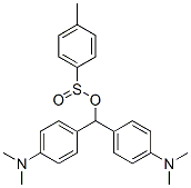 bis[p-(dimethylamino)phenyl]methyl p-toluenesulphinate CAS#: 20393-06-0