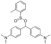 bis[p-(dimethylamino)phenyl]methyl toluenesulphinate CAS#: 29061-52-7