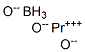 boron praseodymium(3+) trioxide CAS#: 14066-12-7