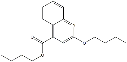 butyl 2-butoxyquinoline-4-carboxylate CAS#: 107779-36-2