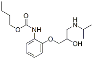 butyl N-[2-[2-hydroxy-3-(propan-2-ylamino)propoxy]phenyl]carbamate CAS#: 102417-11-8