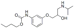 butyl N-[3-[2-hydroxy-3-(propan-2-ylamino)propoxy]phenyl]carbamate CAS#: 102417-13-0