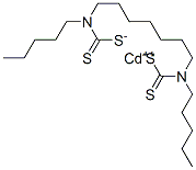 cadmium bis(dipentyldithiocarbamate) CAS#: 19010-65-2