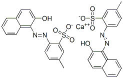 calcium 2-[(2-hydroxy-1-naphthyl)azo]-5-methylbenzenesulphonate CAS#: 100063-59-0