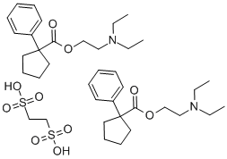 caramiphen hydrogen edisilate CAS#: 125-86-0