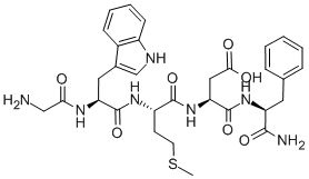 cholecystokinin pentapeptide CAS#: 18917-24-3