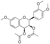 cis,cis-3',4',7-Trimethoxy-3,4-flavandiol diacetate CAS#: 19456-09-8