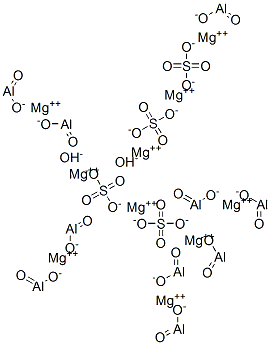 decamagnesium hydroxide bis(sulphate) pentaaluminate CAS#: 101013-04-1