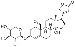 deglucohyrcanoside CAS#: 14614-16-5