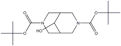 di-tert-butyl 9-hydroxy-3,7-diaza-bicyclo[3.3.1]nonane-3,7-dicarboxylate CAS#: 228270-29-9