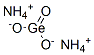 diammonium germanate CAS#: 12183-63-0