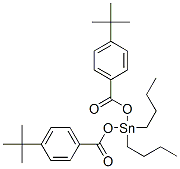 dibutylbis[(p-tert-butylbenzoyl)oxy]stannane CAS#: 20556-89-2