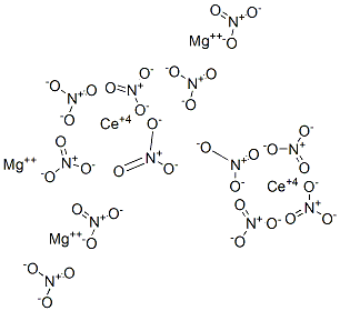 dicerium trimagnesium dodecanitrate CAS#: 15276-91-2