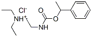 diethyl-[2-(1-phenylethoxycarbonylamino)ethyl]azanium chloride CAS#: 101491-67-2