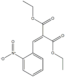 diethyl 2-[(2-nitrophenyl)methylidene]propanedioate CAS#: 17422-56-9