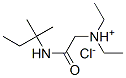 diethyl-(2-methylbutan-2-ylcarbamoylmethyl)azanium chloride CAS#: 109342-47-4