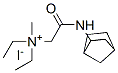 diethyl-methyl-(norbornan-2-ylcarbamoylmethyl)azanium iodide CAS#: 102571-19-7