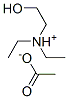 diethyl(2-hydroxyethyl)ammonium acetate CAS#: 13695-28-8