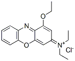 diethyl(3H-1-ethoxy-3-phenoxazinylidene)ammonium chloride CAS#: 2787-91-9