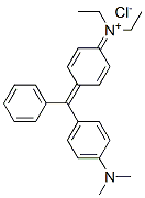 diethyl[4-[[4-(dimethylamino)phenyl]phenylmethylene]-2,5-cyclohexadien-1-ylidene]ammonium chloride CAS#: 15475-92-0