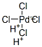 dihydrogen tetrachloropalladate(2-) CAS#: 16970-55-1