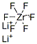dilithium hexafluorozirconate(2-) CAS#: 17275-59-1