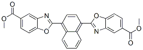 dimethyl 2,2'-(naphthalene-1,4-diyl)bis(benzoxazole-5-carboxylate) CAS#: 23743-30-8