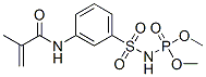 dimethyl [[3-[(2-methyl-1-oxoallyl)amino]phenyl]sulphonyl]phosphoramidate CAS#: 15762-53-5
