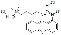 dimethyl-[4-[(1-nitroacridin-9-yl)amino]butyl]-oxido-azanium dihydroch loride CAS#: 20064-01-1