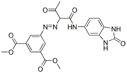 dimethyl 5-[[1-[[(2,3-dihydro-2-oxo-1H-benzimidazol-5-yl)amino]carbonyl]-2-oxopropyl]azoterephthalate CAS#: 29920-31-8