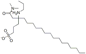 dimethyl(3-stearamidepropyl)(3-sulphonatopropyl)ammonium CAS#: 20284-67-7