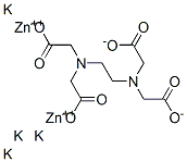dipotassium [[N,N'-ethylenebis[N-(carboxylatomethyl)glycinato]](4-)-N,N',O,O',ON,ON']zincate(2-) CAS#: 14689-29-3