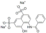 disodium 4-(benzoylamino)-5-hydroxynaphthalene-1,7-disulphonate CAS#: 20241-55-8