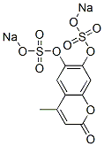 disodium (4-methyl-2-oxo-2H-1-benzopyran-6,7-diyl)disulphate CAS#: 1040-23-9
