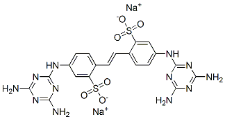 disodium 4,4'-bis[(4,6-diamino-1,3,5-triazin-2-yl)amino]stilbene-2,2'-disulphonate CAS#: 26858-65-1