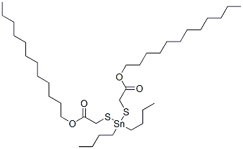 dodecyl 4,4-dibutyl-7-oxo-8-oxa-3,5-dithia-4-stannaicosanoate CAS#: 20004-12-0