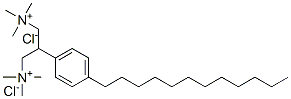 [(dodecyltolylidene)dimethylene]bis(trimethylammonium) dichloride CAS#: 28553-91-5