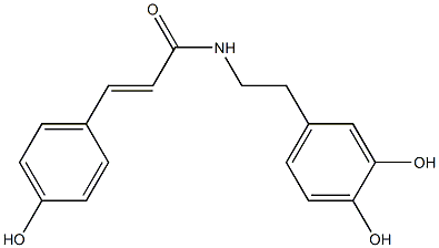 (e)-n-(2-(3,4-dihydroxyphenyl)ethyl)-3-(4-hydroxyphenyl)-2-propenaMide CAS#: 103188-46-1
