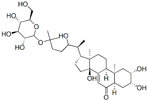 ecdysone 25-O-glucopyranoside CAS#: 112172-82-4